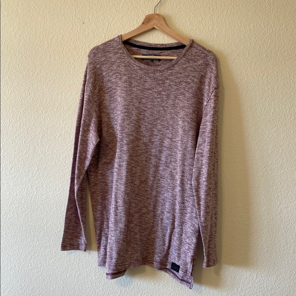 Young & Reckless Women's Purple Heathered Sweater